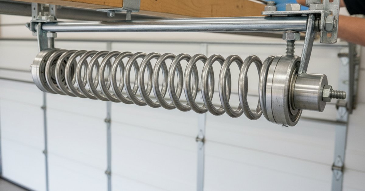 Garage door spring repair in Baytown, TX by Lemus Garage Door Services